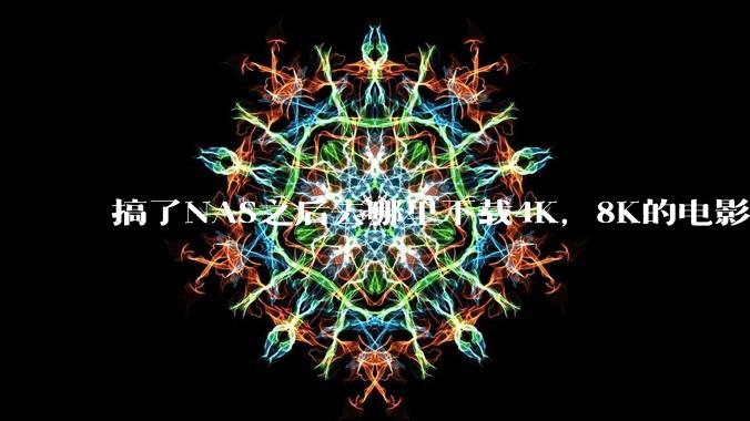 搞了NAS之后去哪里下载4K，8K的电影？