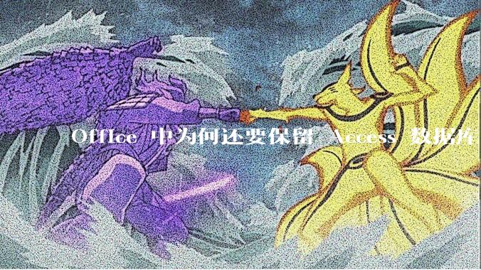 Office 中为何还要保留 Access 数据库?
