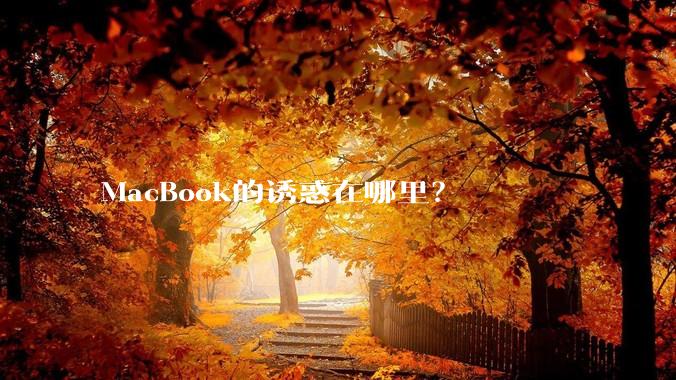 MacBook的诱惑在哪里？