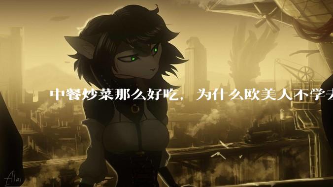 中餐炒菜那么好吃，为什么欧美人不学去？