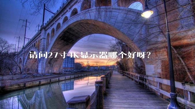 请问27寸4K显示器哪个好呀？